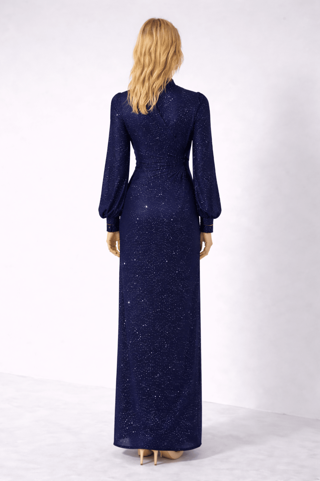 Rhinestone Embellished Maxi Dress | Elora Venecci